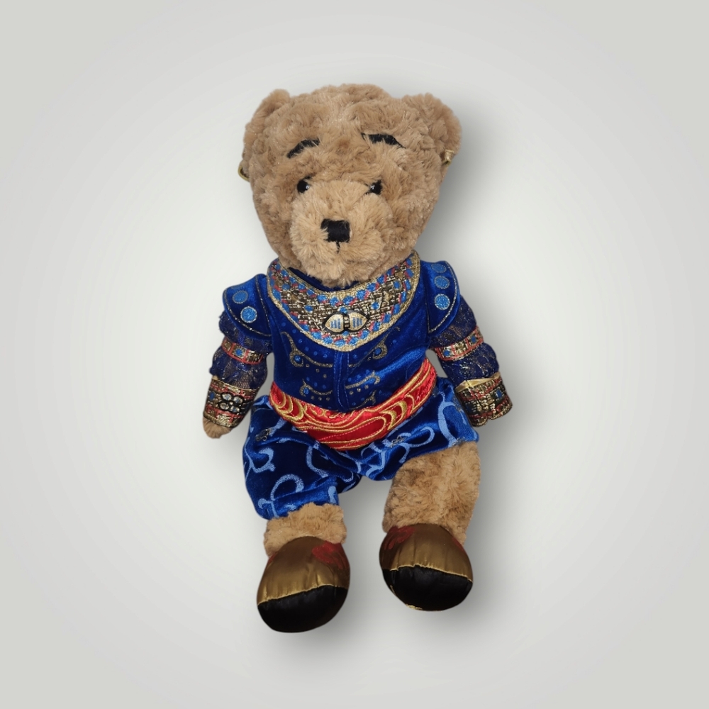 Walt Disney World Di ALADDIN THE BROADWAY MUSICAL - PLUSH GENIE BEAR 17"